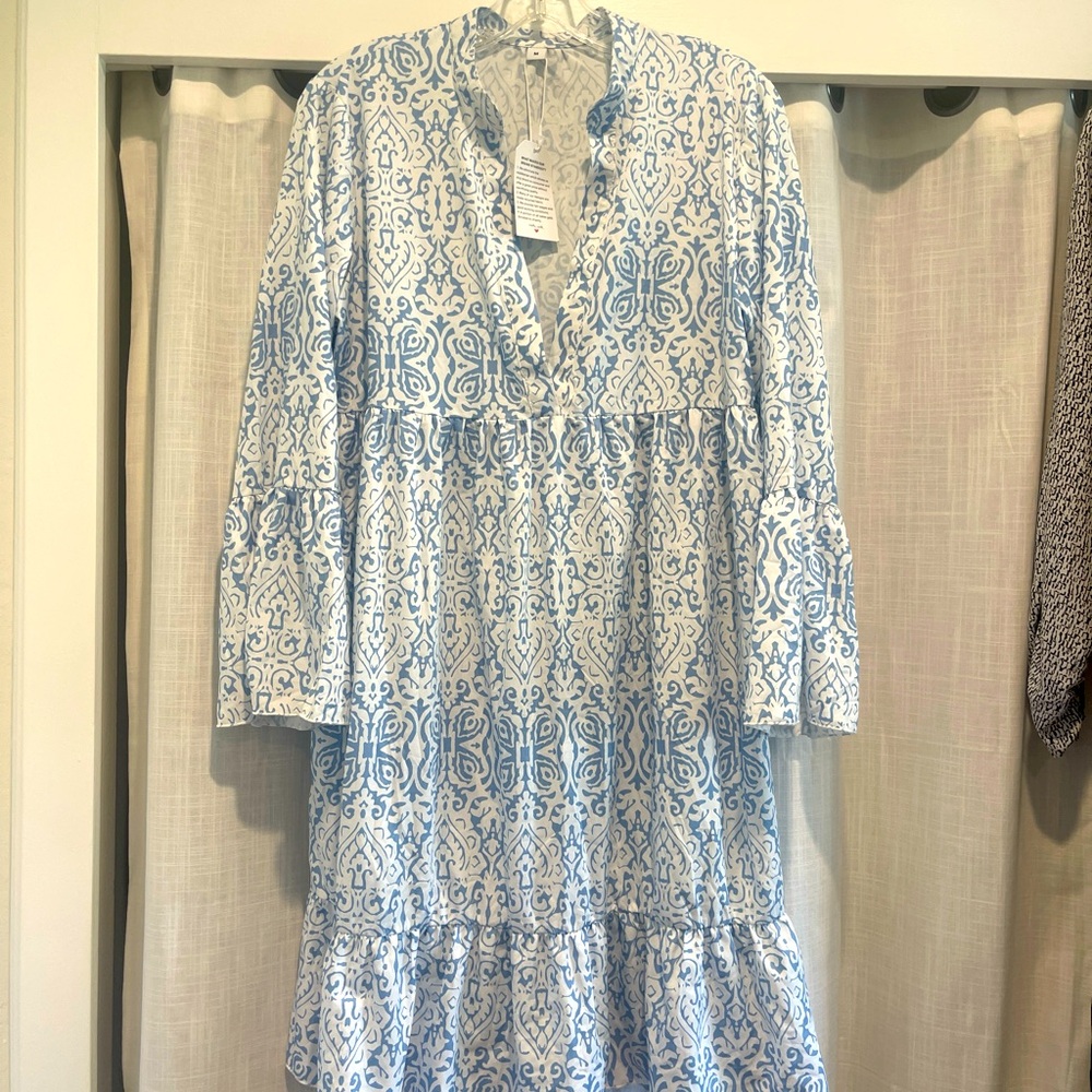 NWT MADE WITH LOVE COVER UP DRESS SZ M